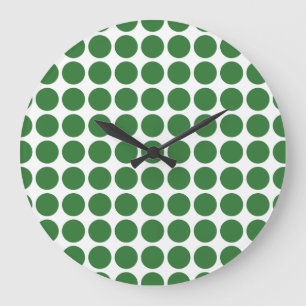 Mini Polka dots Wall Clock Stor Klocka