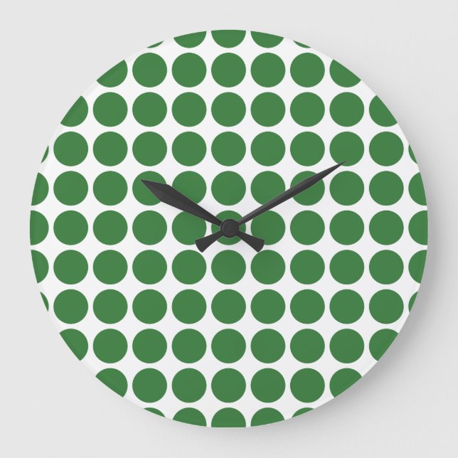 Mini Polka dots Wall Clock Stor Klocka (Framsida)