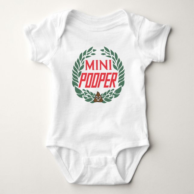 MINI Pooper One-biet T Shirt (Framsida)