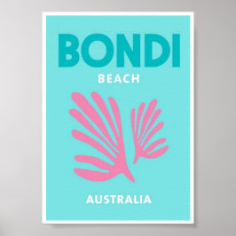 Mini Poster - Bondi Beach Australia