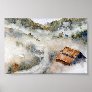 Mini-Poster i land landskap Poster