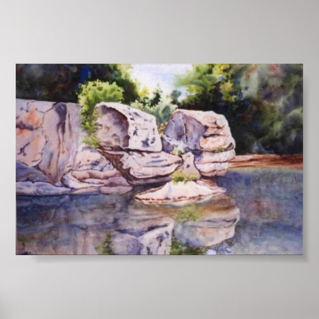 Mini-Poster i vattenmagasin Poster (Framsidan)