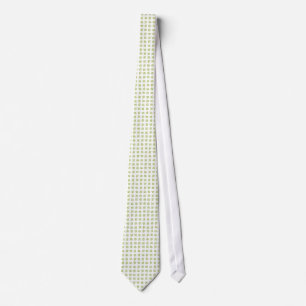 Mini-print Necktie för rosenknopp Slips