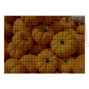 Mini Pumpkin Weave Hälsningskort
