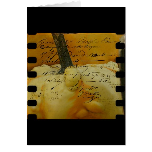 Mini Pumpkins Hälsningskort (Framsidan)