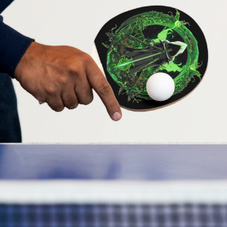 Mini Reaper Emblem i Grönt 6 Pingisracket