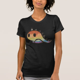 Mini- regnbågedinosaur t shirt