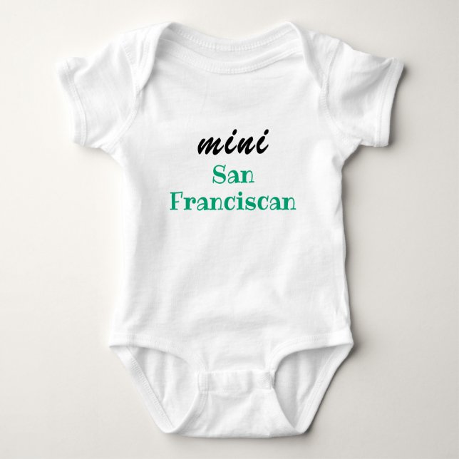 Mini San Franciscan, Babypresent, Flicka, Pojke, U T Shirt (Framsida)