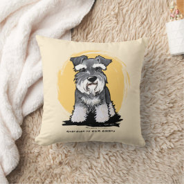 Mini Schnauzer KiniArt accentkudde Kudde