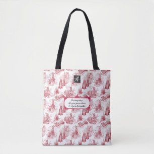 MINI SCHNAUZER Terrier Red Toile Rainy Day Play Tygkasse