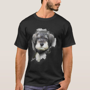 Mini Schnauzer Tshirt, Minature Schnauzer Shirt, S T Shirt