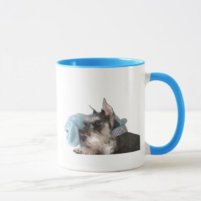 Mini- Schnauzermugg Mugg (Höger)