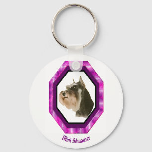 Mini- Schnauzernyckelring Nyckelring
