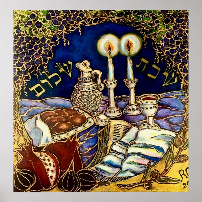 Mini-Shabbat Poster (Framsidan)