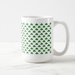 Mini- shamrockskaffemugg för Sts Patrick dag Kaffemugg
