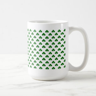 Mini- shamrockskaffemugg för Sts Patrick dag Kaffemugg