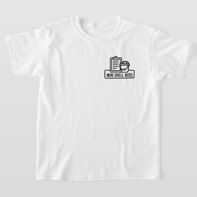 Mini Shell Boss (Matchar med förälder "Shell Boss" T Shirt (Laydown)