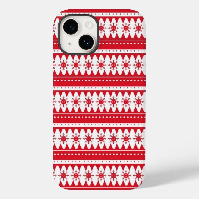 Mini Snöflingor Phone Case (Baksida)