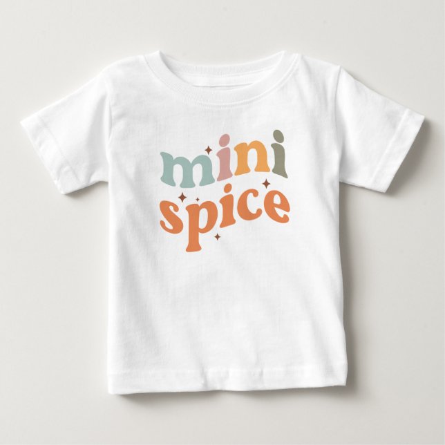 Mini Spice | Cute Fall Family T Shirt (Framsida)