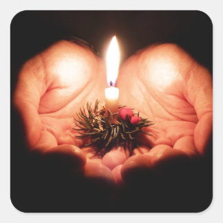 Mini Spray Fyrkantigt Klistermärke