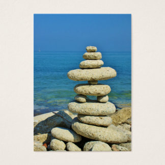 Mini Stone Stack Design Visitkort
