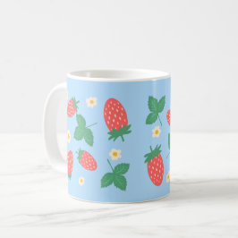 Mini Strawberry Blommar Kaffemugg