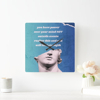 Mini-ström Fyrkantig Klocka