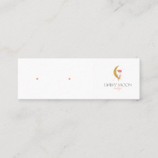 Mini Stud Card med hål Visitkort