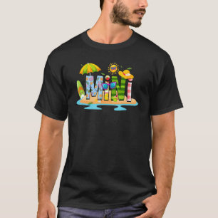 Mini Summer Vacation Beach Matching Family Resa Mo T Shirt