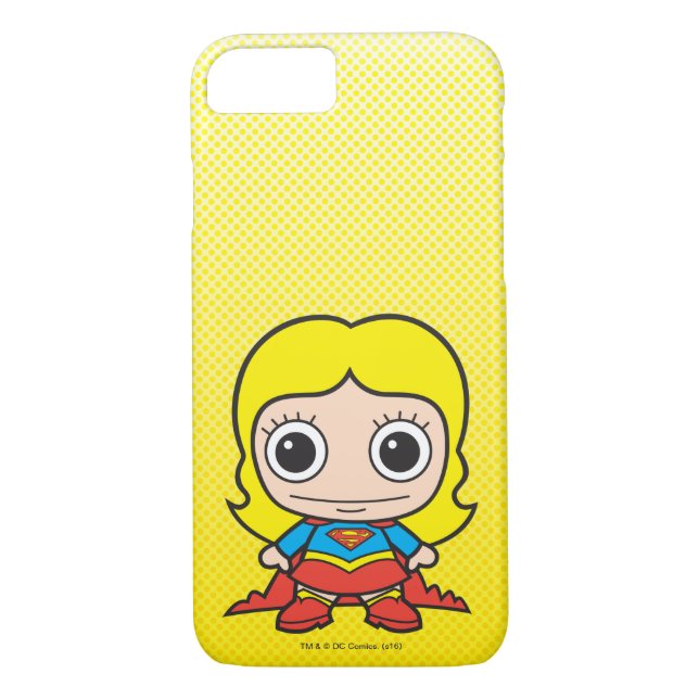 Mini Supergirl 2 Case-Mate iPhone Skal (Baksida)