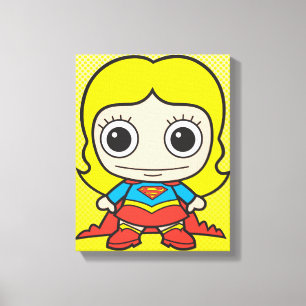 Mini Supergirl Canvastryck