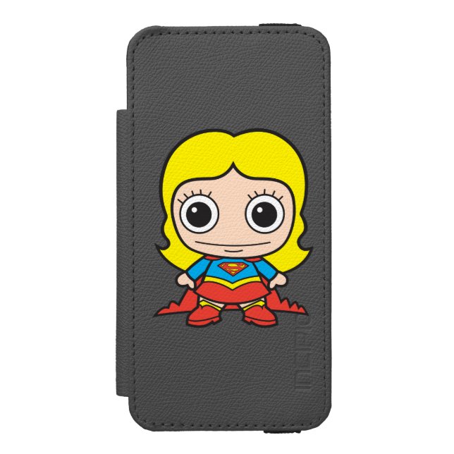 Mini Supergirl Incipio iPhone Wallet Skal (Folio Framsidan)