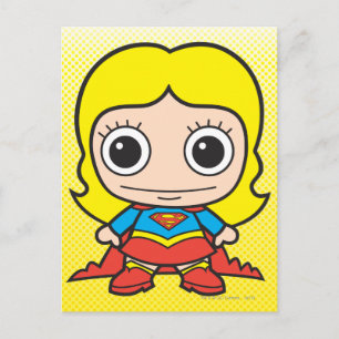 Mini Supergirl Vykort