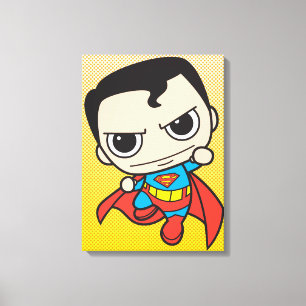 Mini Superman Flies Canvastryck