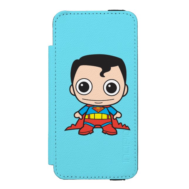 Mini Superman Incipio iPhone Wallet Skal (Folio Framsidan)