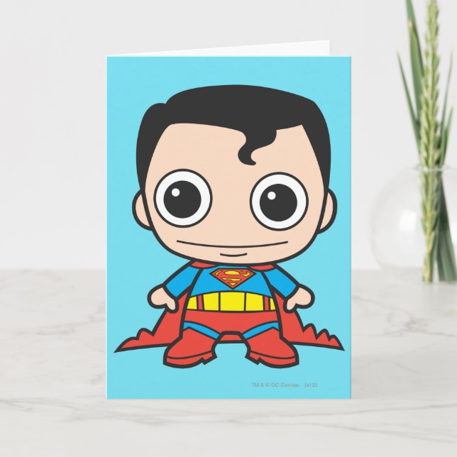 Mini Superman Kort (Framsida)