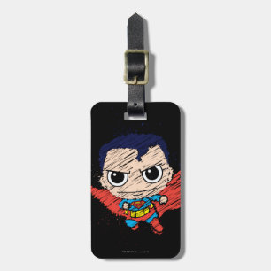 Mini Superman Sketch Bagagebricka