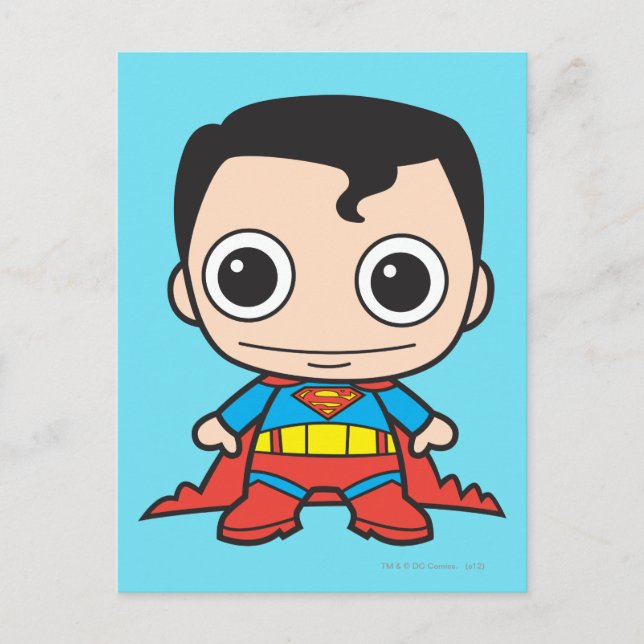 Mini Superman Vykort (Framsida)