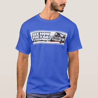 Mini- tävla 1275GT för klassiker T-shirt