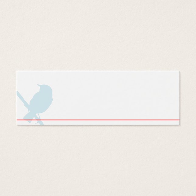 Mini Tischkarten für die Hochzeitstafel Litet Visitkort (Framsidan)