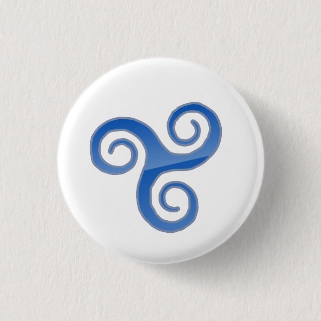 Mini Trisquel Pin Knapp (Framsida)