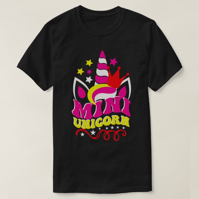 Mini Unicorn T Shirt (Design framsida)