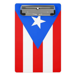 Mini-Urklipp med flagga av Puerto Rico, USA