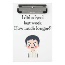 Mini Urklipp. Stationär back to school