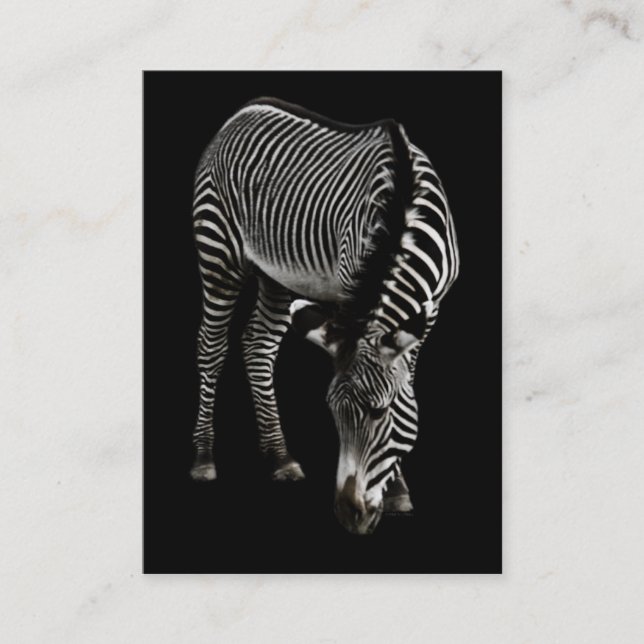 Mini-utskrift för Zebra P4435 Visitkort (Framsida)