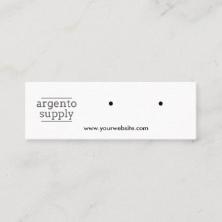 Mini-Vågräts avläsningskort Mini Visitkort