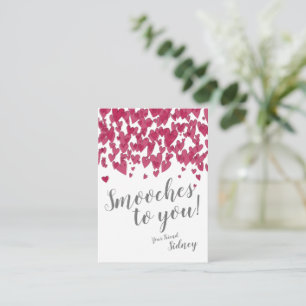 Mini Valentine Röker för dig! Anteckningskort