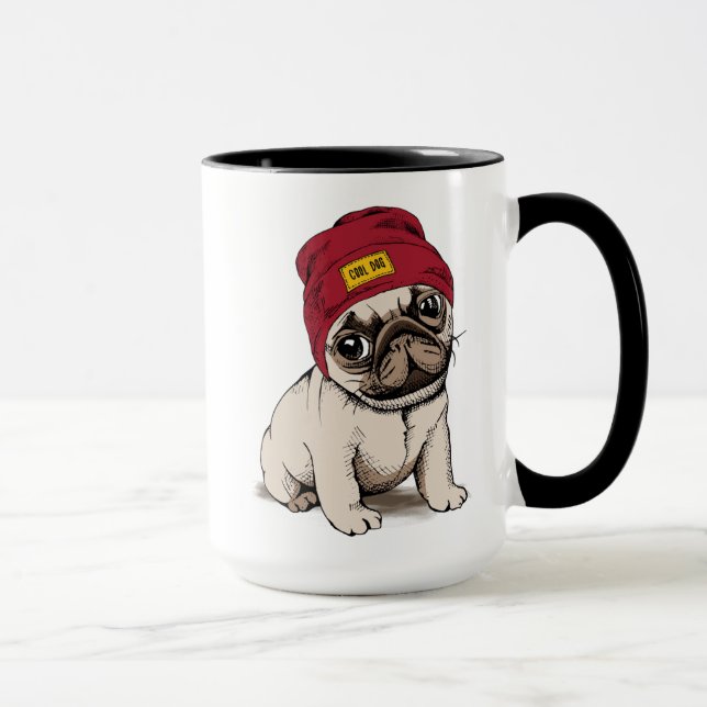 Mini- valpHipstermops Mugg (Höger)