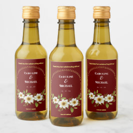 Mini Vin Bröllopsfest Vinetikett