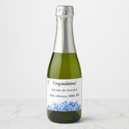 Mini Vin Flaska Grattis Cobalt Blue (10)